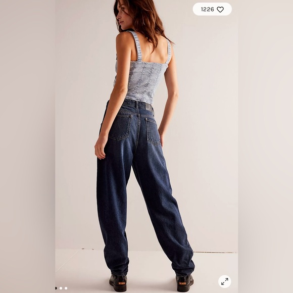 NWOT Size 27 We The Free Augusta Barrel Jeans - Picture 3 of 11